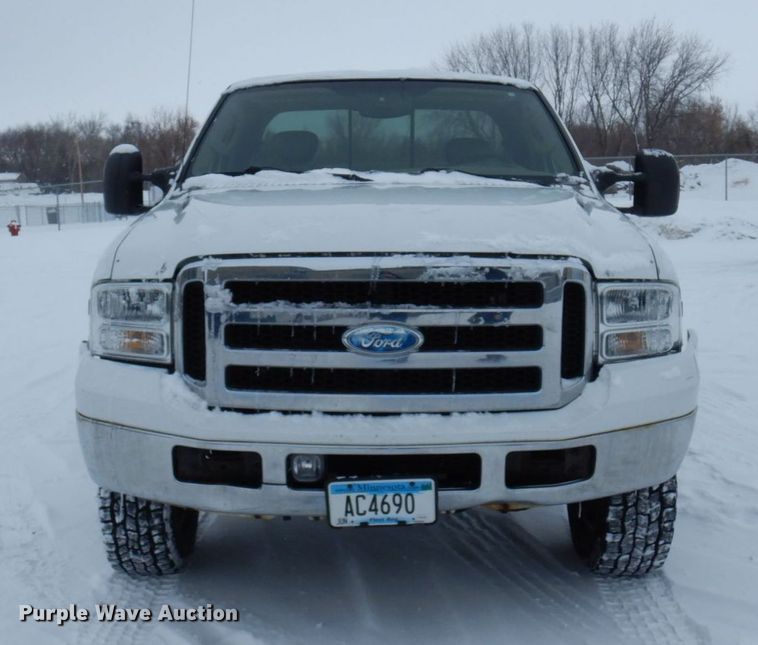 image for item KU9773 2005 Ford F250 Super Duty  SuperCab pickup truck
