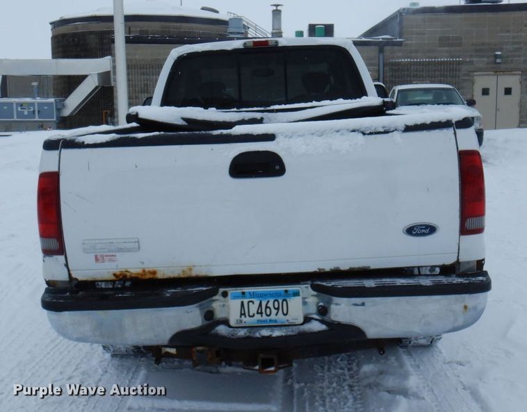 image for item KU9773 2005 Ford F250 Super Duty  SuperCab pickup truck