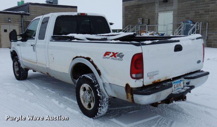 image for item KU9773 2005 Ford F250 Super Duty  SuperCab pickup truck
