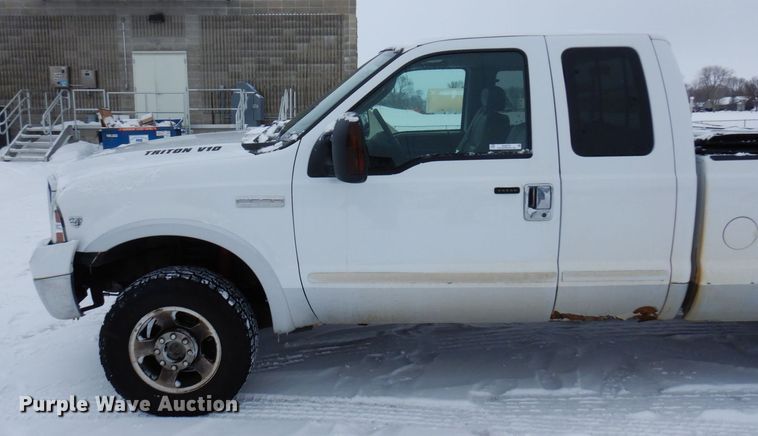 image for item KU9773 2005 Ford F250 Super Duty  SuperCab pickup truck
