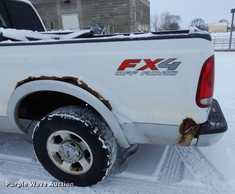 image for item KU9773 2005 Ford F250 Super Duty  SuperCab pickup truck