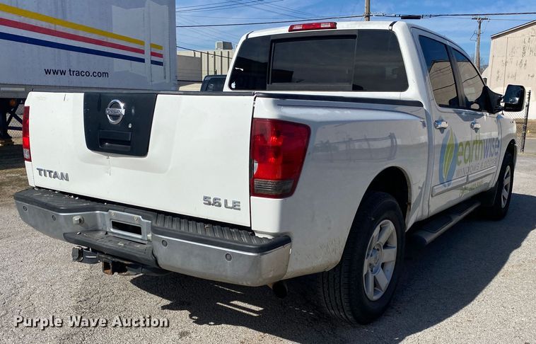 image for item KV9727 2005 Nissan Titan  Crew Cab pickup truck