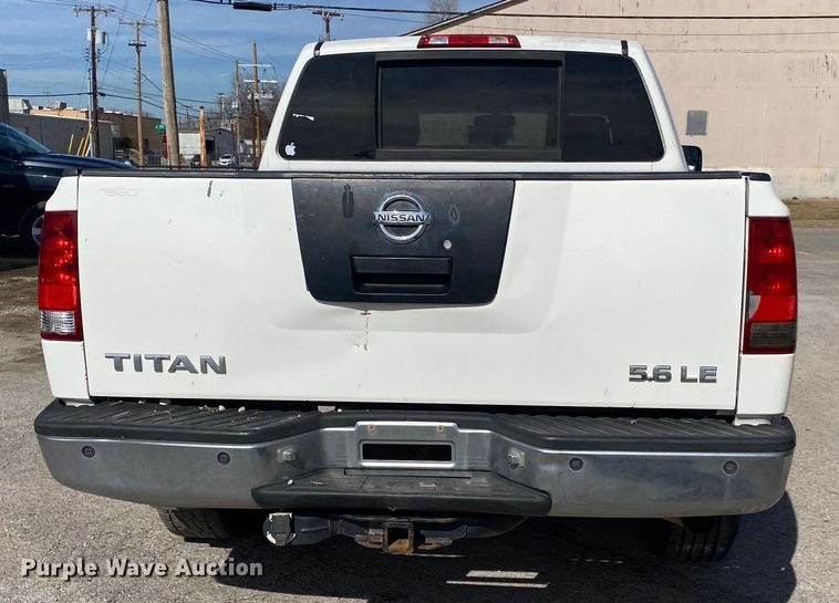 image for item KV9727 2005 Nissan Titan  Crew Cab pickup truck