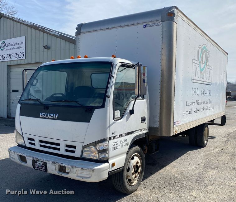 image for item KV9732 2007 Isuzu NQR  box truck