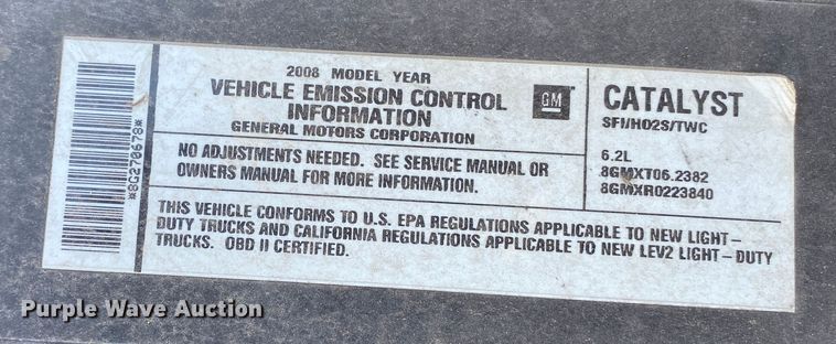 image for item KV9733 2008 Cadillac Escalade EXT  Crew Cab pickup truck