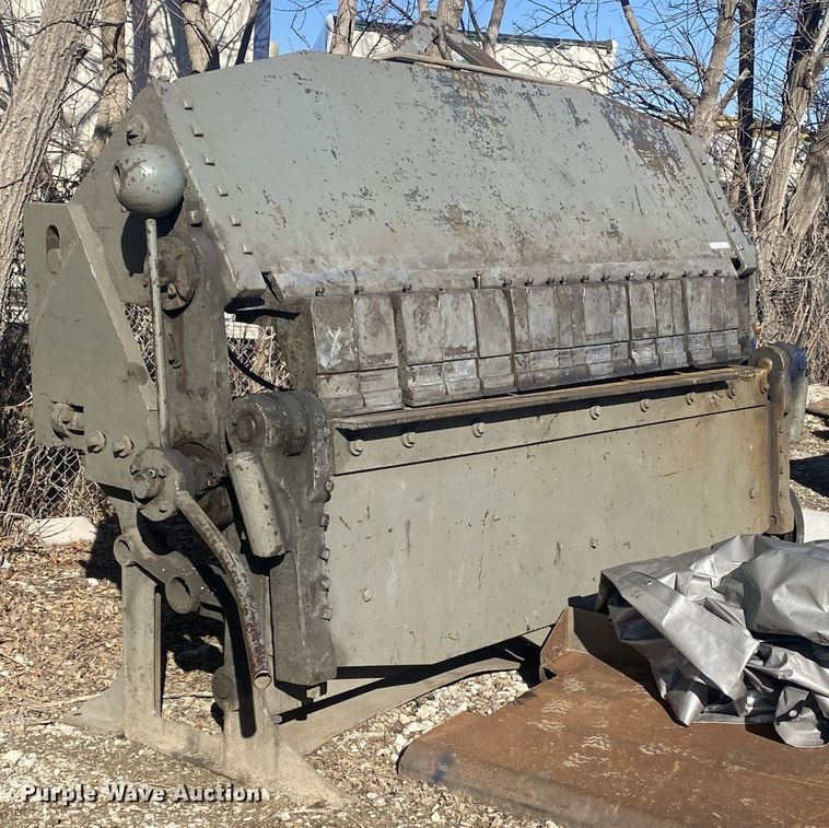 image for item KV9734 8' W box and pan brake