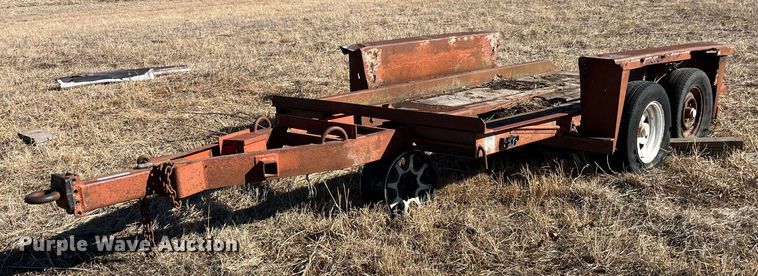 image for item LA9794 1975 Charles Machine Works T8  equipment trailer