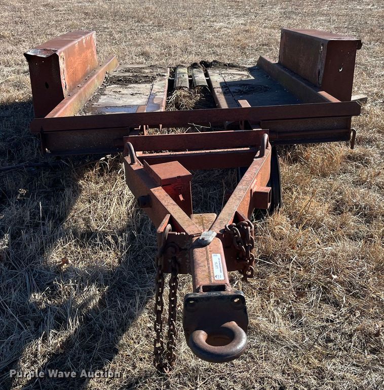 image for item LA9794 1975 Charles Machine Works T8  equipment trailer