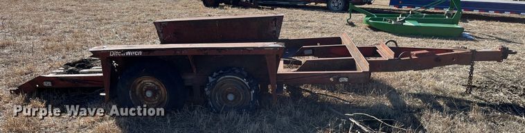 image for item LA9794 1975 Charles Machine Works T8  equipment trailer