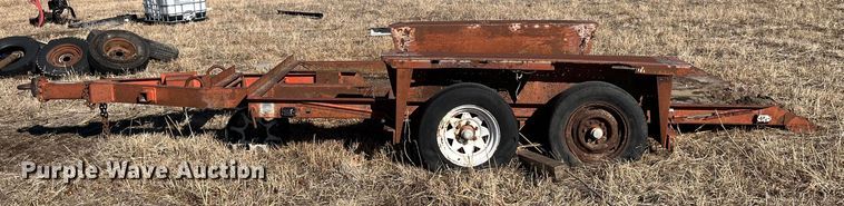 image for item LA9794 1975 Charles Machine Works T8  equipment trailer