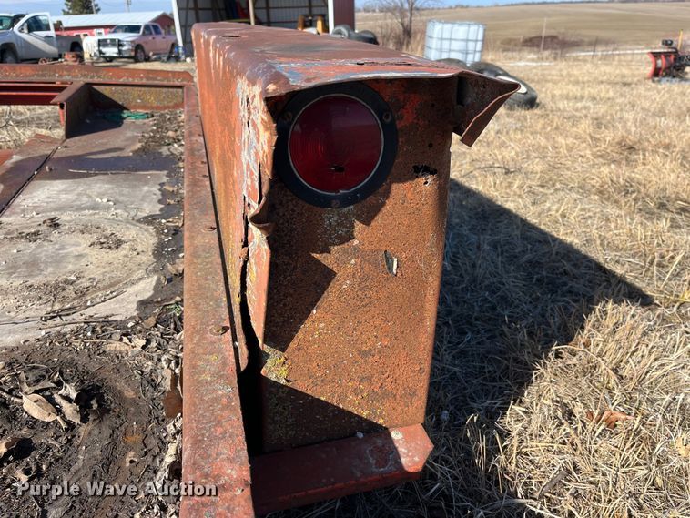 image for item LA9794 1975 Charles Machine Works T8  equipment trailer