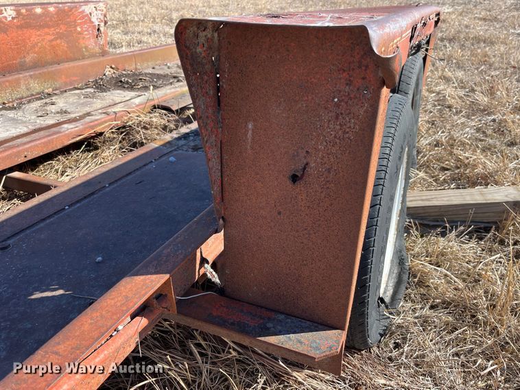 image for item LA9794 1975 Charles Machine Works T8  equipment trailer