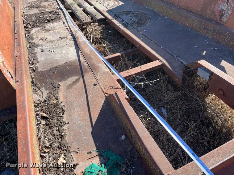 image for item LA9794 1975 Charles Machine Works T8  equipment trailer