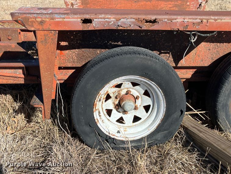 image for item LA9794 1975 Charles Machine Works T8  equipment trailer