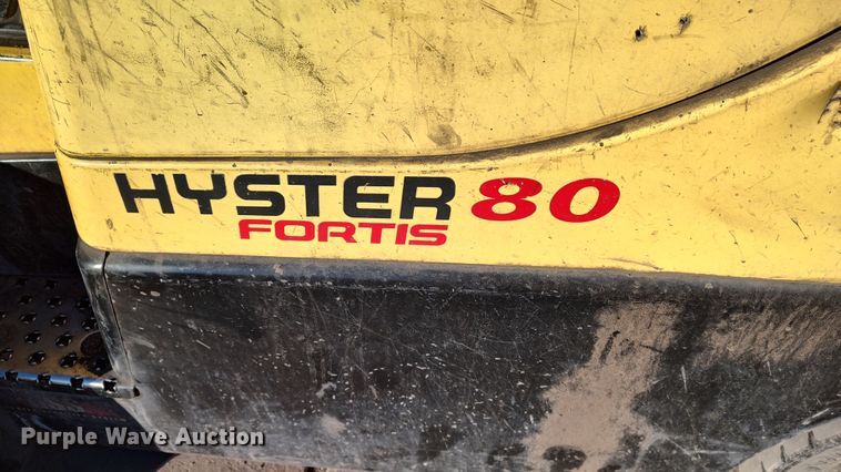image for item LF9536 2015 Hyster 80  forklift