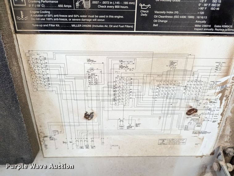 image for item LF9565 Miller EnPak  air compressor
