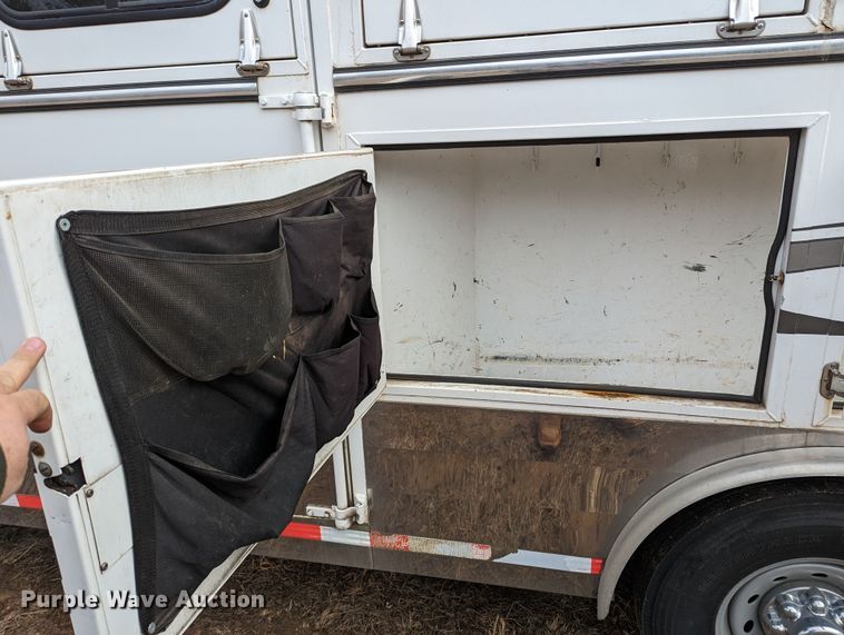 image for item LF9567 2014 Trail West  livestock trailer