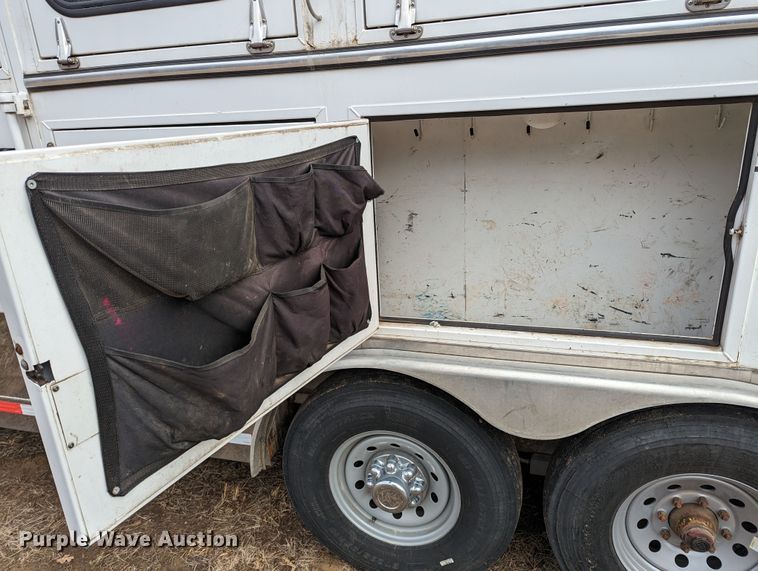 image for item LF9567 2014 Trail West  livestock trailer
