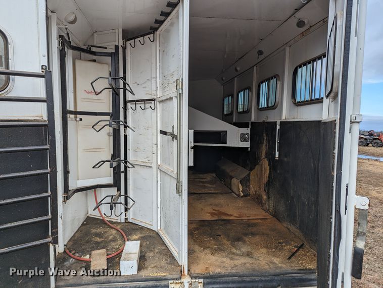 image for item LF9567 2014 Trail West  livestock trailer