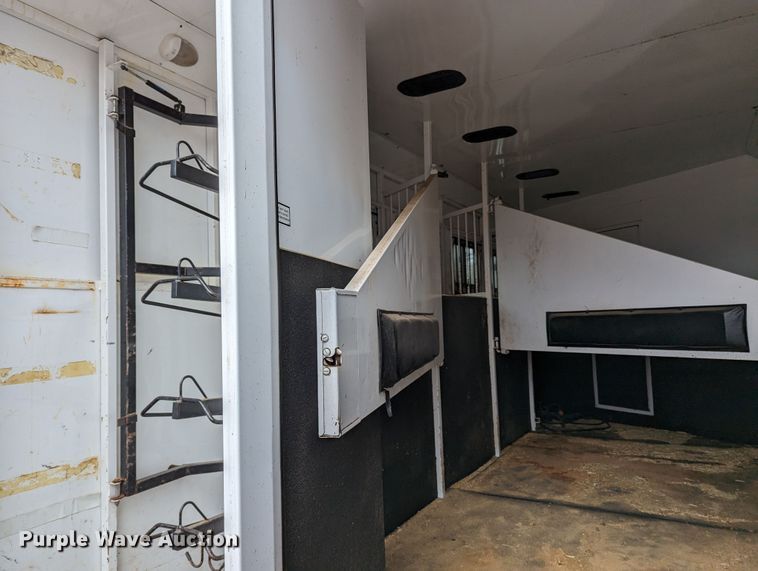 image for item LF9567 2014 Trail West  livestock trailer