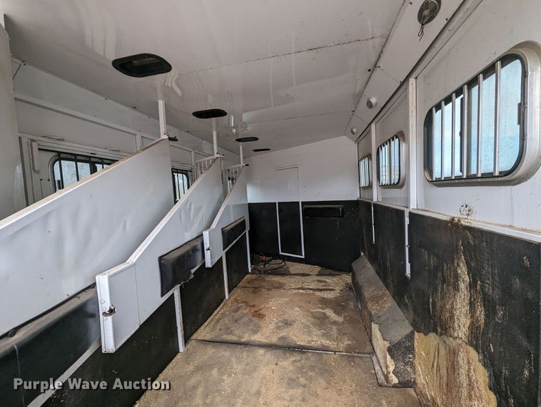 image for item LF9567 2014 Trail West  livestock trailer