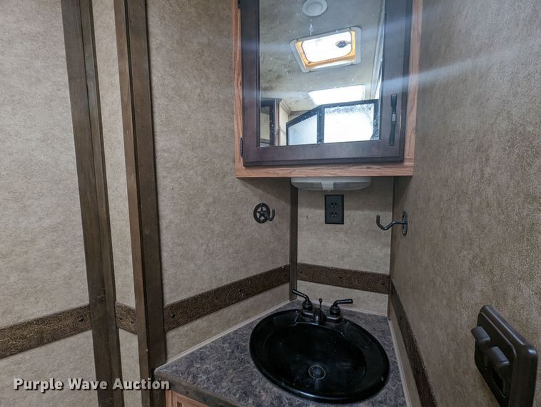 image for item LF9567 2014 Trail West  livestock trailer