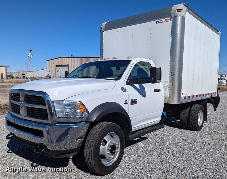 image for item LF9574 2012 Dodge Ram 4500HD  box truck