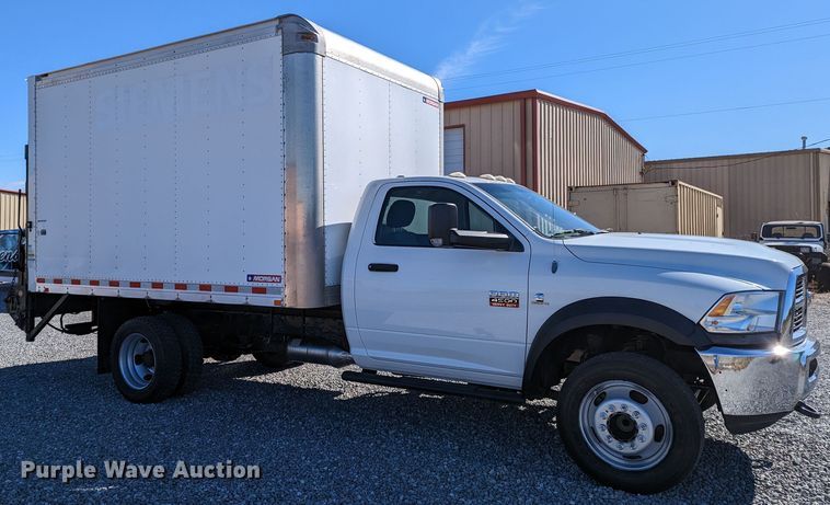 image for item LF9574 2012 Dodge Ram 4500HD  box truck