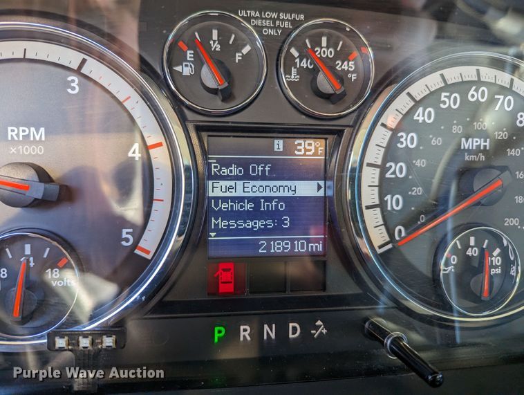 image for item LF9574 2012 Dodge Ram 4500HD  box truck