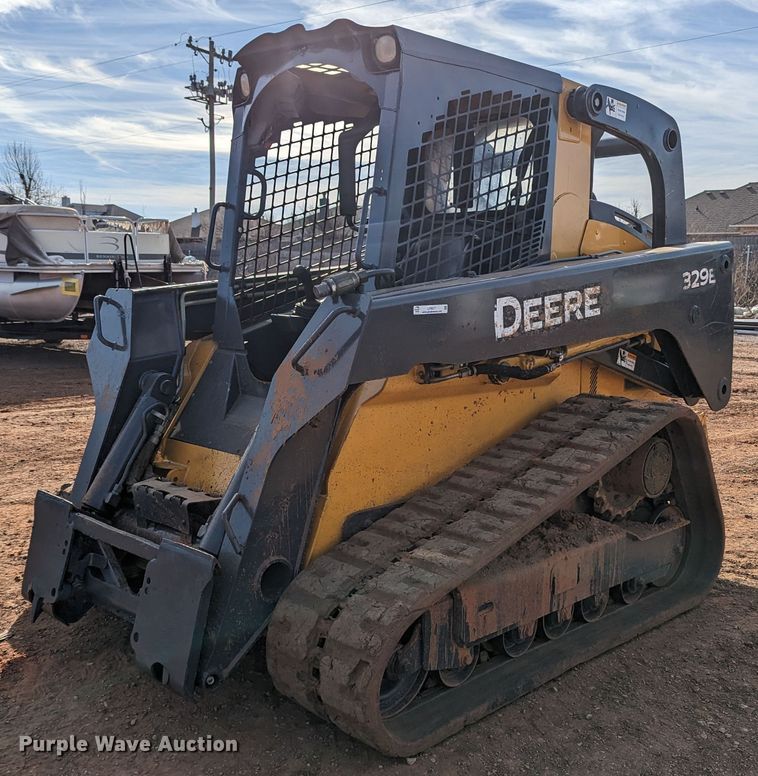 image for item LF9577 2013 John Deere 329E  tracked skid steer loader