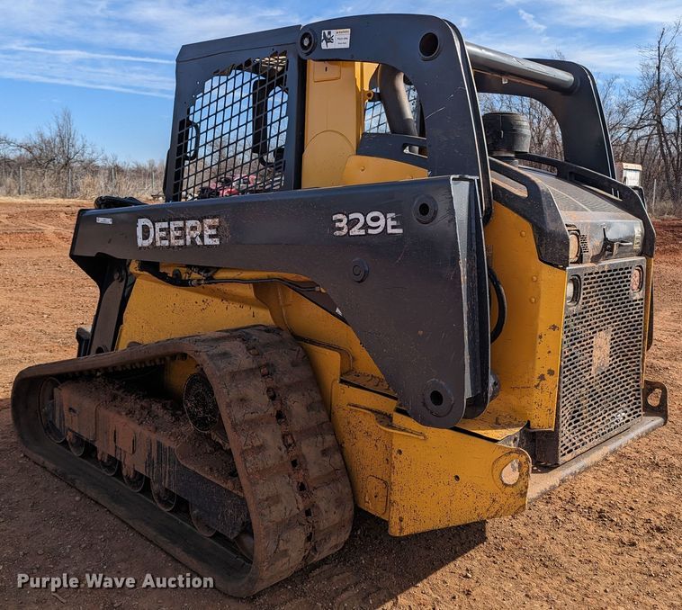 image for item LF9577 2013 John Deere 329E  tracked skid steer loader