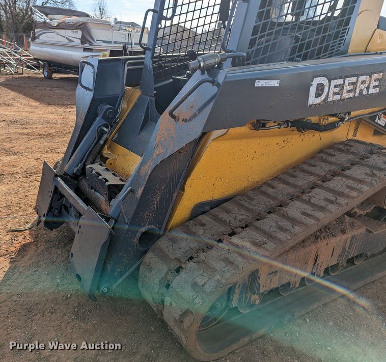 image for item LF9577 2013 John Deere 329E  tracked skid steer loader