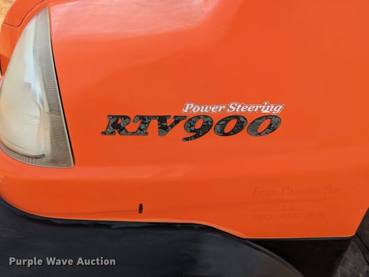 image for item LF9578 Kubota RTV900  utility vehicle