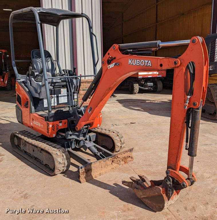 image for item LF9580 2018 Kubota KX018-4  mini excavator