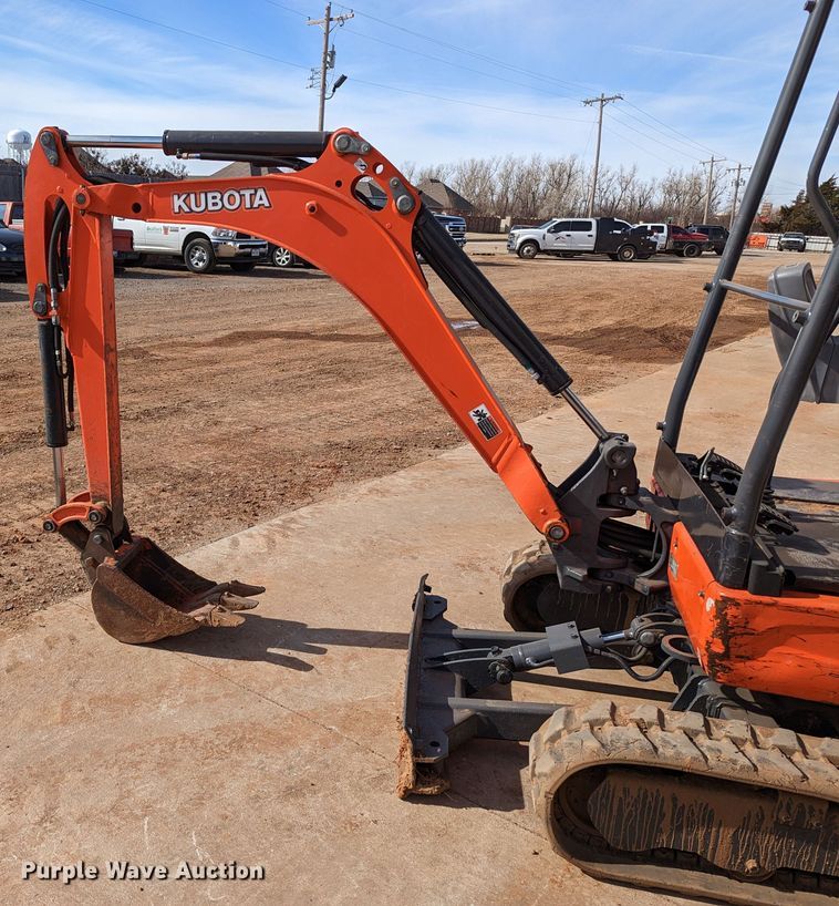image for item LF9580 2018 Kubota KX018-4  mini excavator