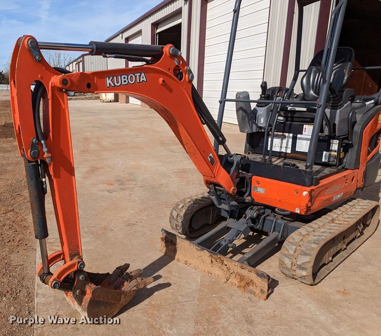 image for item LF9580 2018 Kubota KX018-4  mini excavator