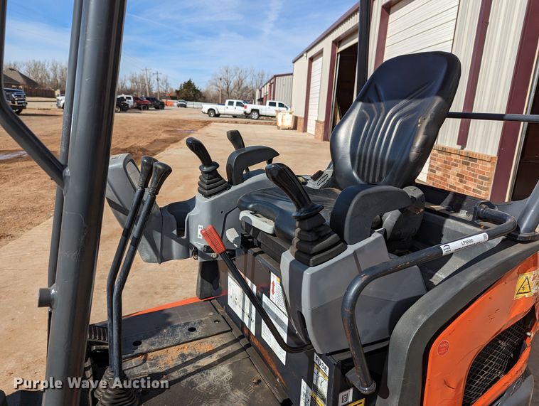 image for item LF9580 2018 Kubota KX018-4  mini excavator