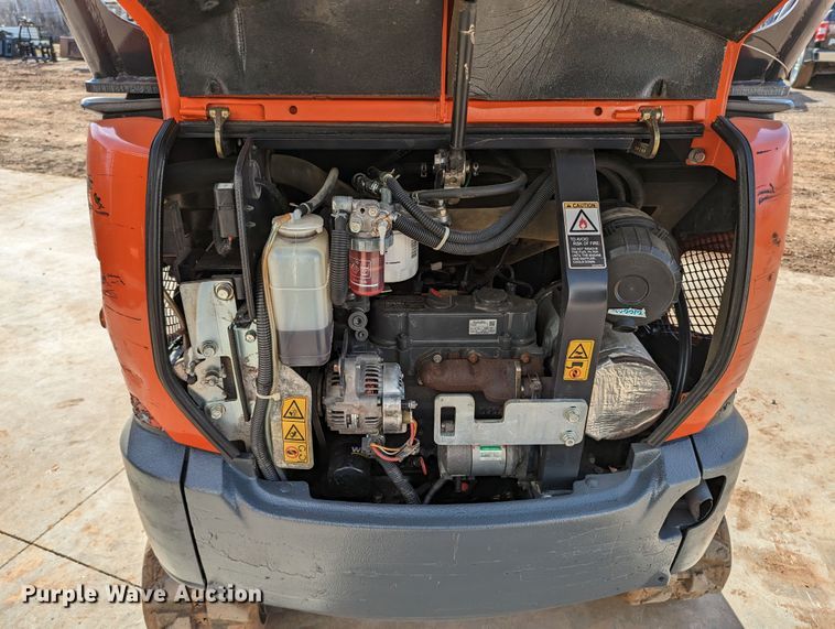 image for item LF9580 2018 Kubota KX018-4  mini excavator