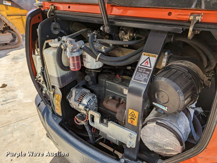 image for item LF9580 2018 Kubota KX018-4  mini excavator