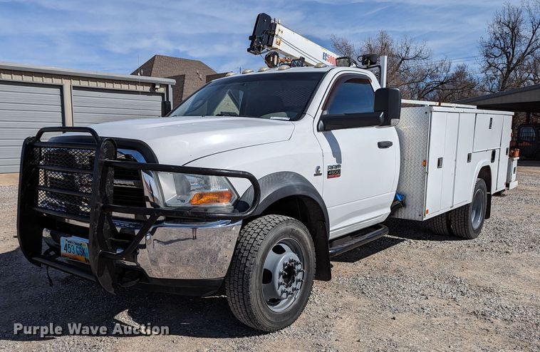 image for item LF9583 2011 Dodge Ram 5500HD  utility / service truck