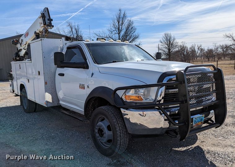 image for item LF9583 2011 Dodge Ram 5500HD  utility / service truck