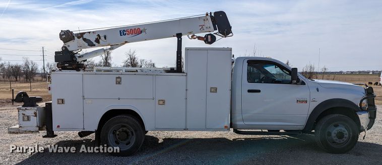 image for item LF9583 2011 Dodge Ram 5500HD  utility / service truck