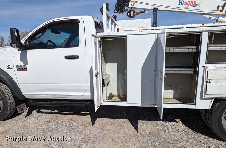 image for item LF9583 2011 Dodge Ram 5500HD  utility / service truck