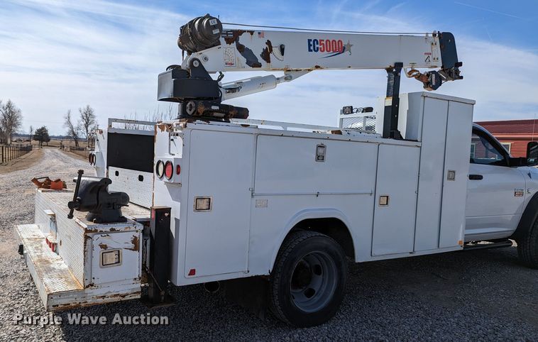 image for item LF9583 2011 Dodge Ram 5500HD  utility / service truck