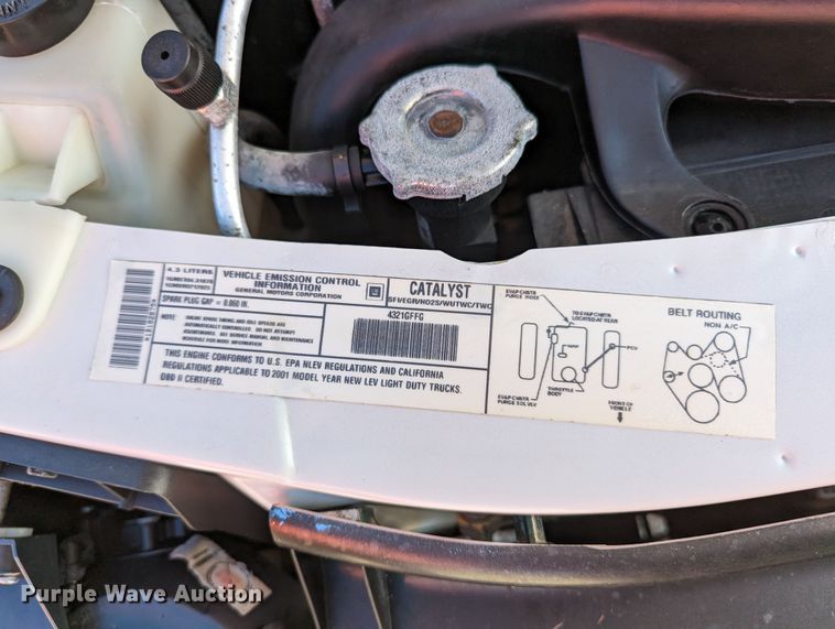 image for item LF9585 2001 Chevrolet Astro  van