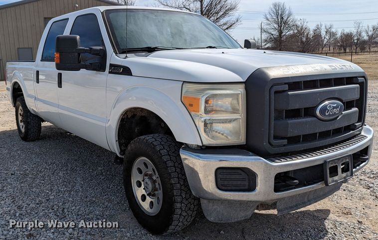 image for item LF9589 2012 Ford F250 Super Duty  Crew Cab pickup truck