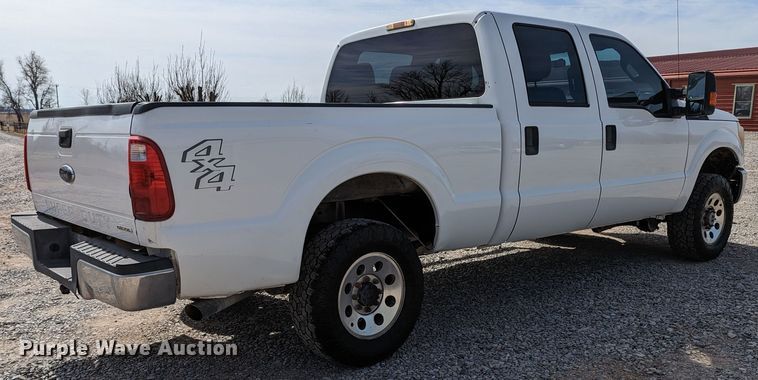 image for item LF9589 2012 Ford F250 Super Duty  Crew Cab pickup truck