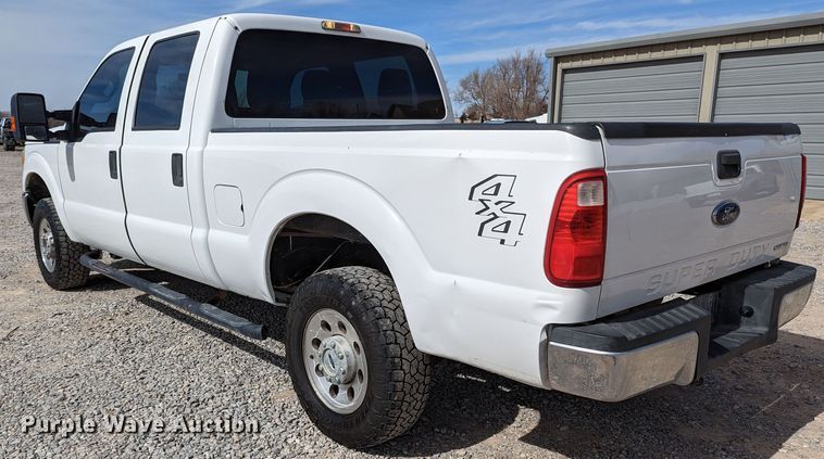 image for item LF9589 2012 Ford F250 Super Duty  Crew Cab pickup truck