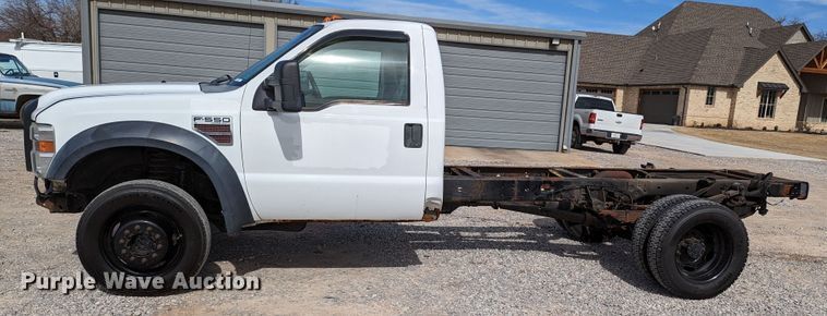 image for item LF9590 2009 Ford F550 Super Duty  truck cab and chassis
