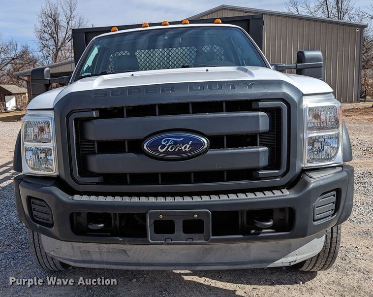 image for item LF9596 2012 Ford F550 Super Duty  flatbed truck